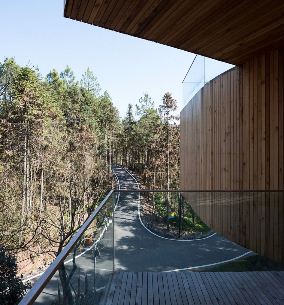 Отель Qiyunshan Tree House в Китае ч.2