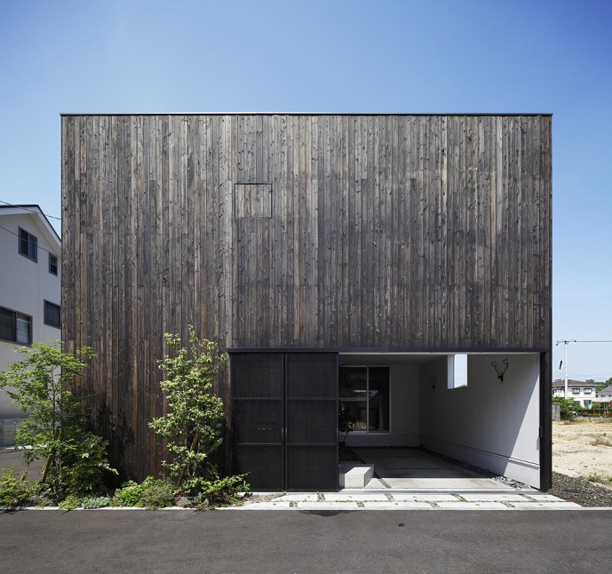 Подборка совмеменных японских домов с внутренними двориками