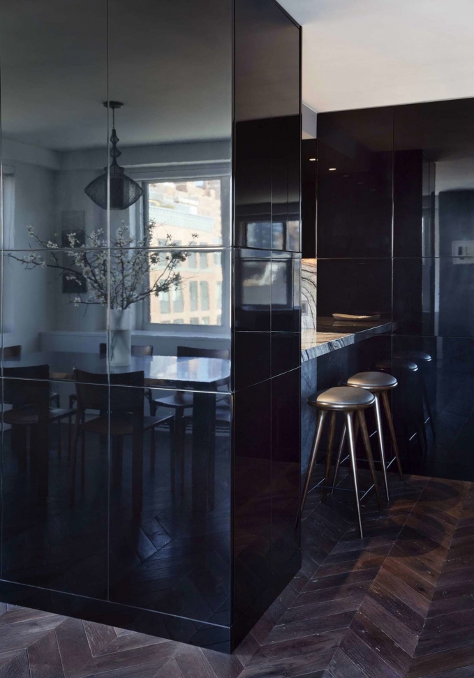 Апартаменты в Нью-Йорке в стиле Halston и Tom Ford от Messana O’Rorke