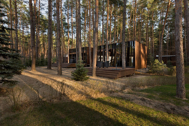 Гостевые дома на территории Relax Park Verholy от YOD Design Lab