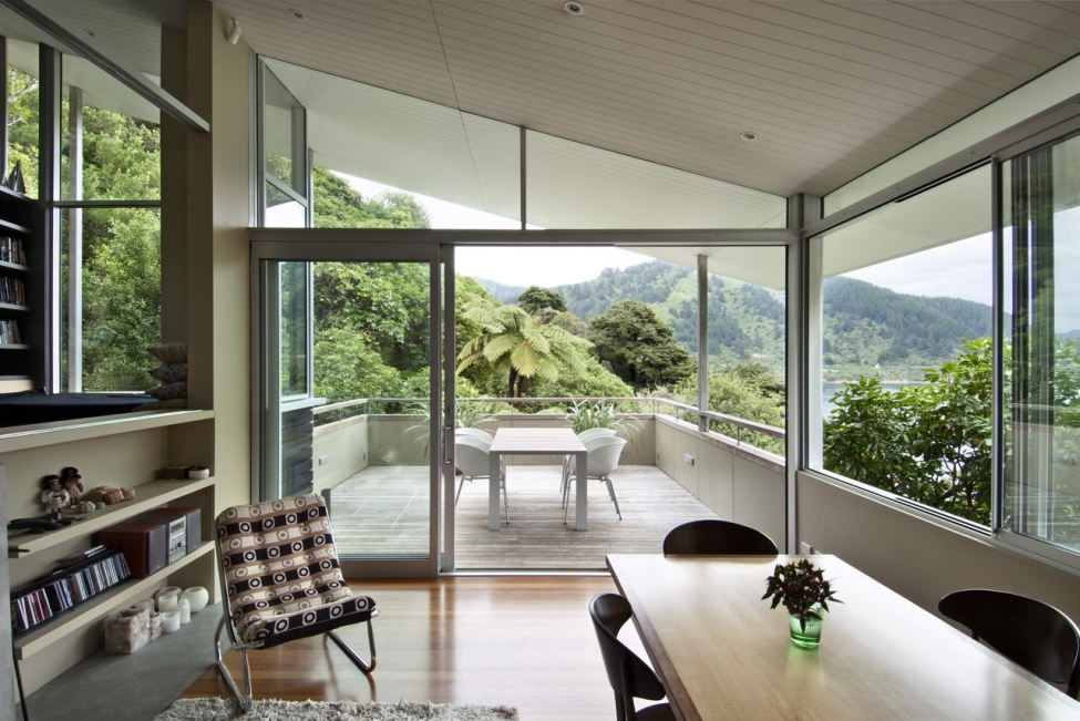 Kessel-Lo House в живописнейшем месте Новой Зеландии от NU Architectuuratelier