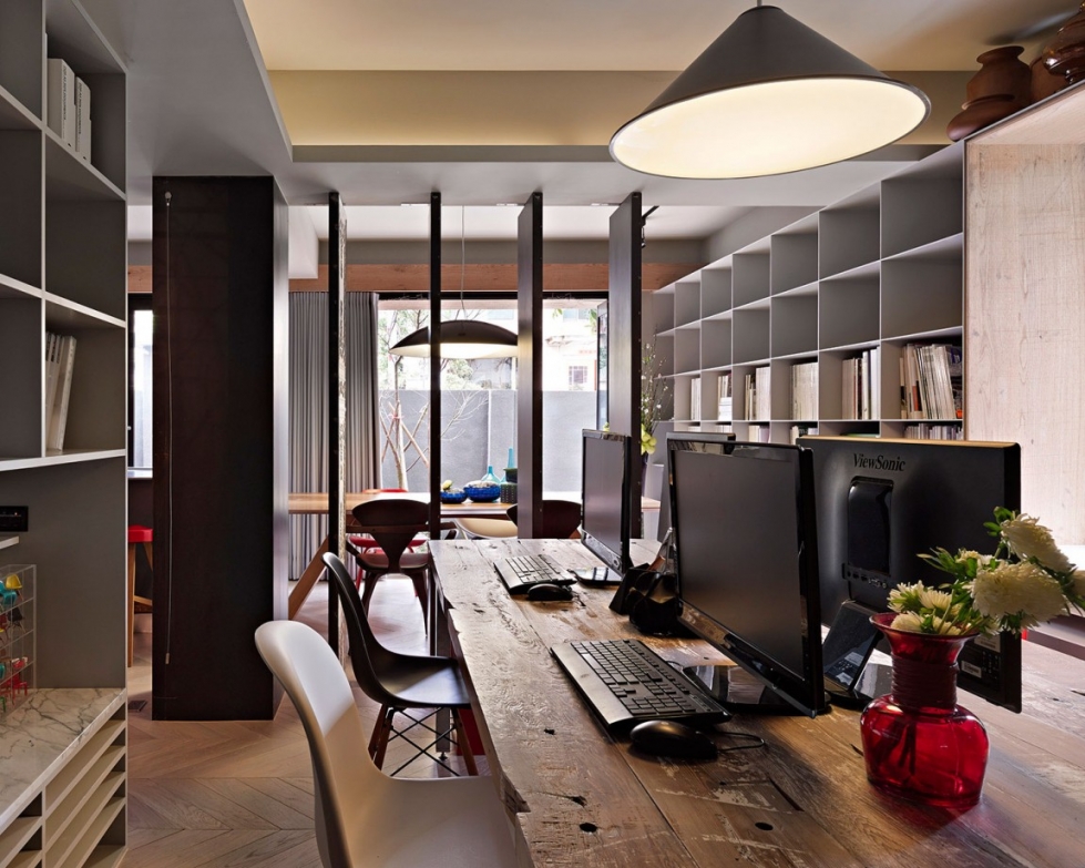 Офис и дом для двух дизайнеров Ganna Design Studio в Тайпее
