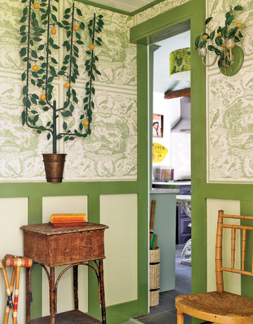 Старая школа, превращенная в уютный коттедж в Catskills