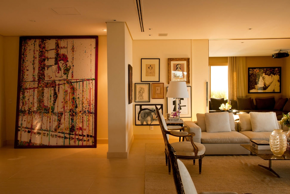 Квартира-оранжерея коллекционера современного искусства от David Bastos
