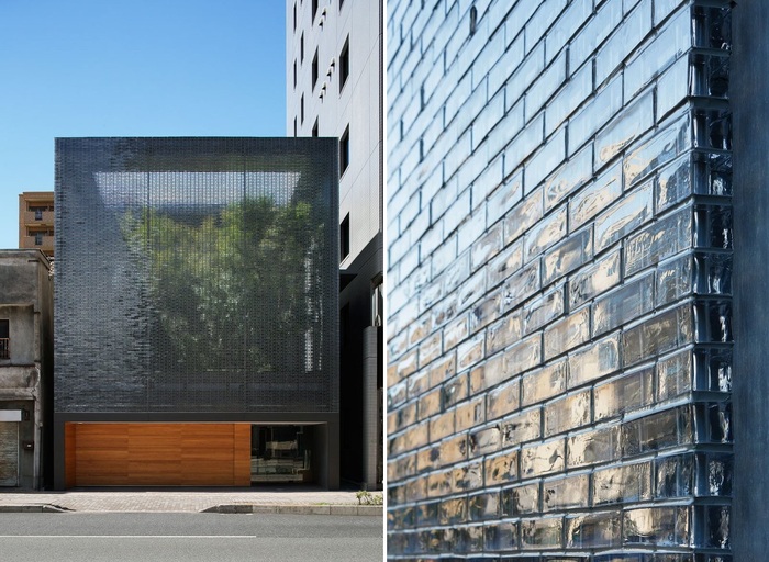 Optical Glass House в центре Хиросимы от Hiroshi Nakamura