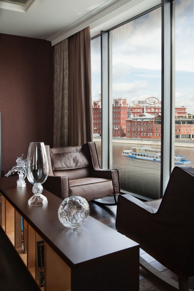 Московская квартира с прекрасным видом из окон от OLStudio