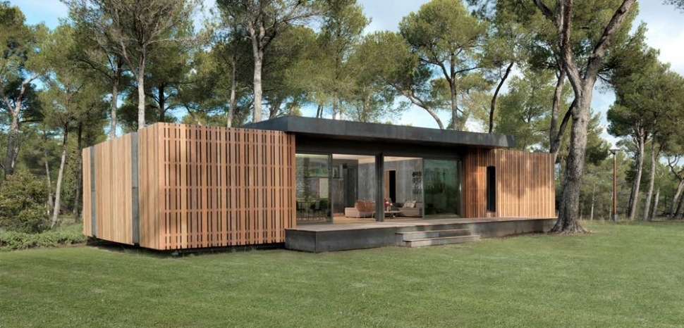 Быстровозводимый, пассивный Pop-Up House в Aix-en-Provence, France от Multipod Studio