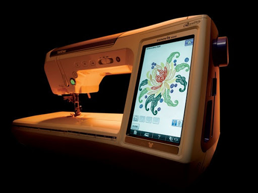 Фантастический дизайн швейных машинок