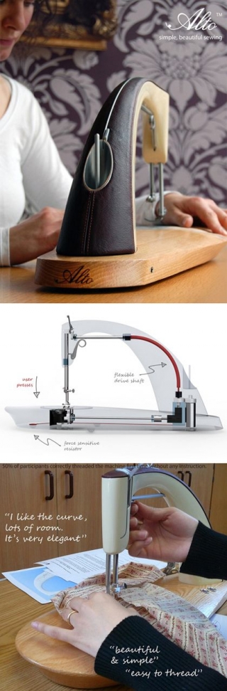 Фантастический дизайн швейных машинок