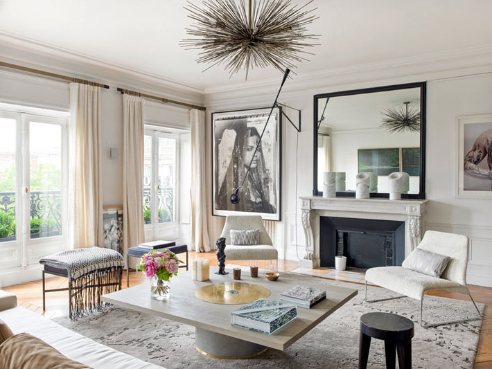 Апартаменты в Париже для ценителей искусства от Еmma Donnersberg