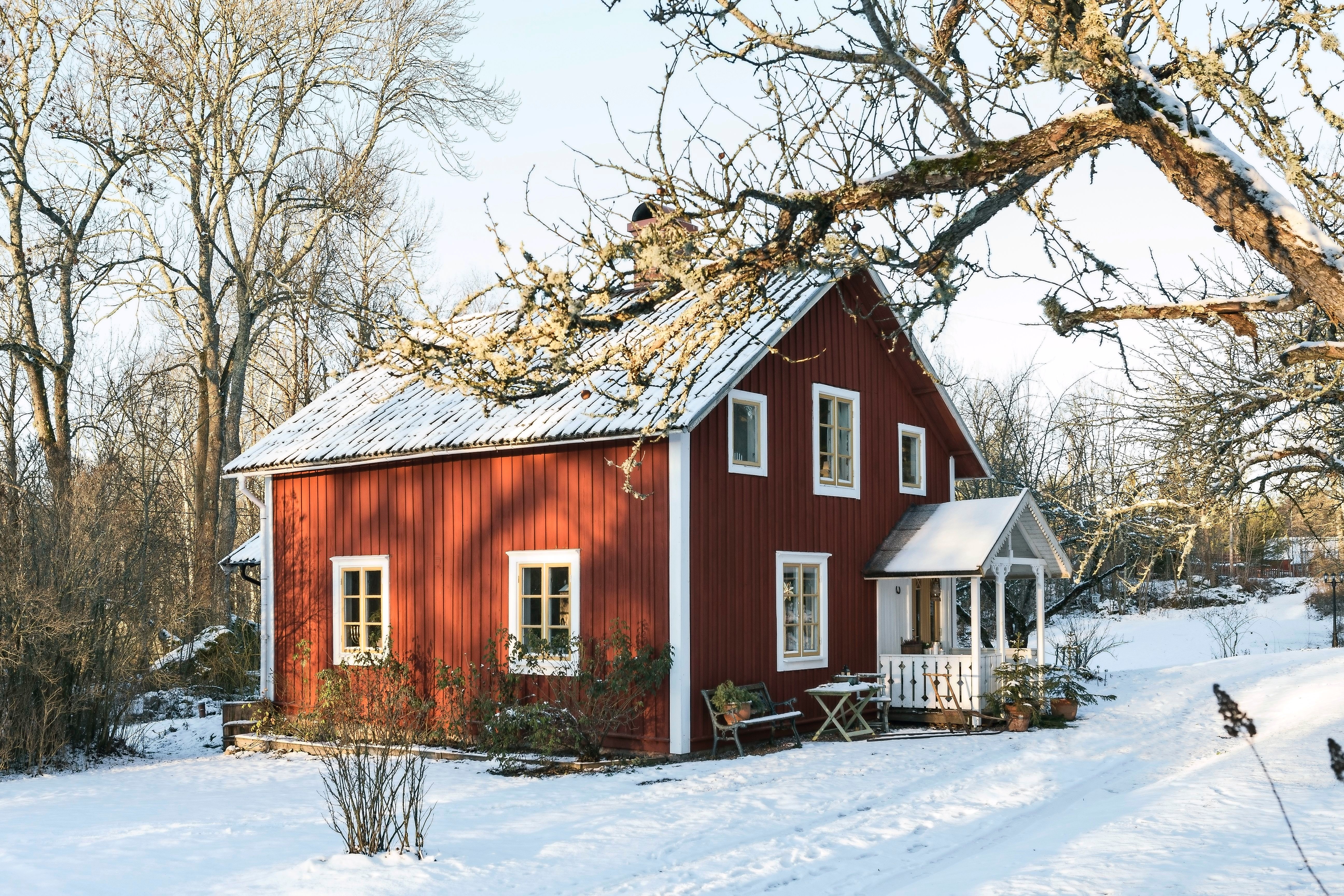Шведский дом в Швеции