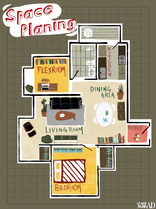 Квартира архитектора Ли Су Люи (Ройи) в Шанхае