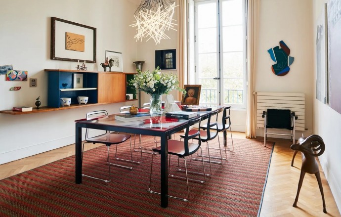 Квартира арт-дилера Жана-Габриэля Миттерана в Париже