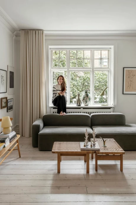 Квартира дизайнера и соосновательницы марки Moshi moshi mind Рикке Мёльдруп Расмуссен в Копенгагене
