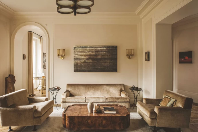 Квартира дизайнера Натана Литеры в Париже