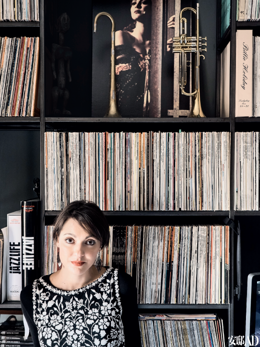 Квартира итальянской джазовой певицы Симоны Молинари в Милане Квартира итальянской джазовой певицы Симоны Молинари в Милане