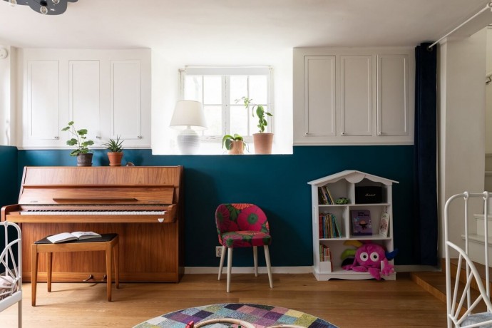 Квартира на вилле начала XX века недалеко от Стокгольма (78 м2)