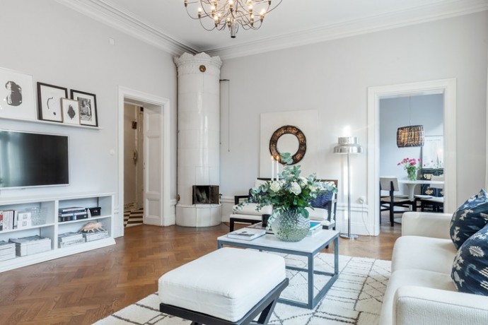 Квартира площадью 81 м2 в Стокгольме Квартира площадью 81 м2 в Стокгольме