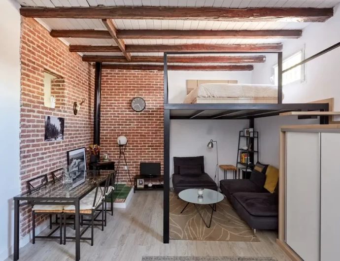 Мини-лофт площадью 30 м2 в Мадриде