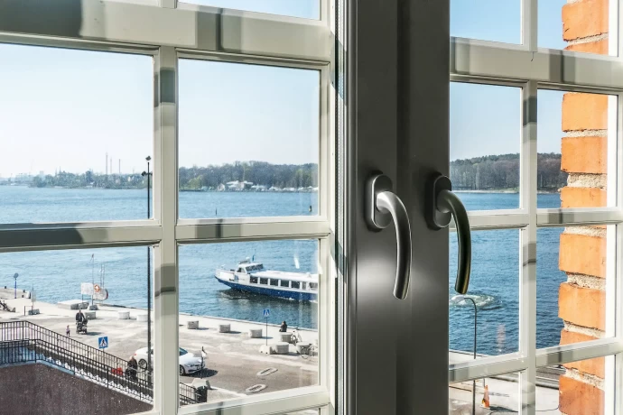 Шведская квартира с просторной террасой