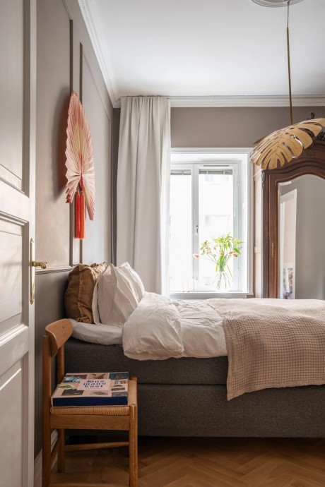 Квартира площадью 59 м2 в здании конца XIX века в Стокгольме