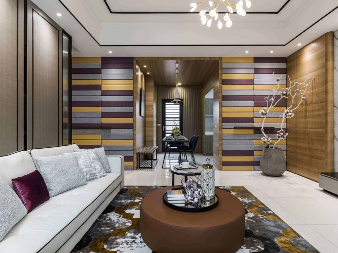 Двухуровневая квартира в Тайбэе Двухуровневая квартира в Тайбэе