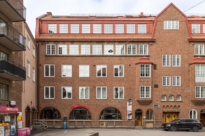 Квартира на территории старой картонной фабрики в Гётеборге (40 м2)