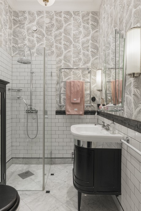 Квартира площадью 89 м2 в здании 1878 года в Стокгольме