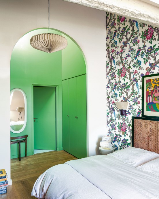 Мансардная квартира в Париже