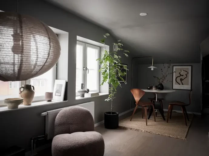 Мансардная квартира площадью 33 м2 в Гётеборге