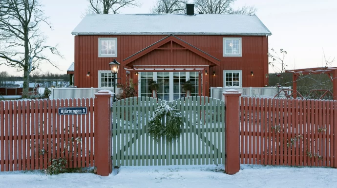 Загородный дом 1800-х годов в шведской провинции Вестра-Гёталанд