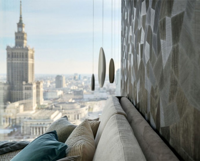 Квартира в престижной высотке в Варшаве