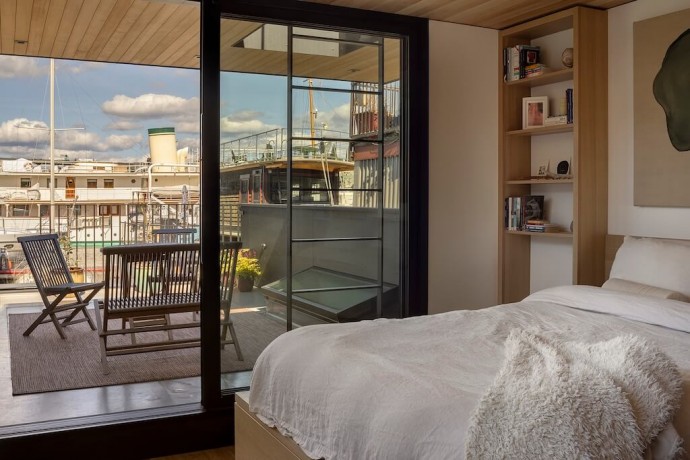 Плавучий дом на озере Юнион в Сиэтле, Вашингтон