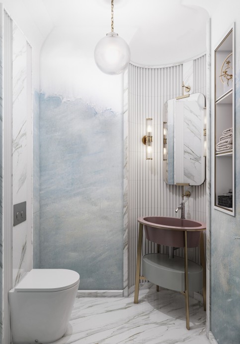 Квартира, оформленная в приглушенных тонах Квартира, оформленная в приглушенных тонах