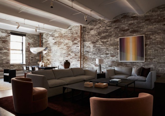 Лофт в Нью-Йорке
