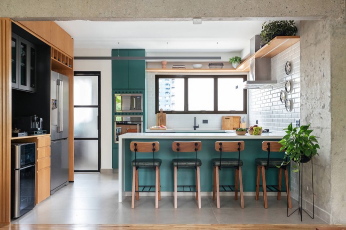 Холостяцкая квартира в Сан-Паулу