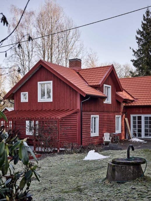 Деревенский дом 1909 года постройки в Эребру, Швеция