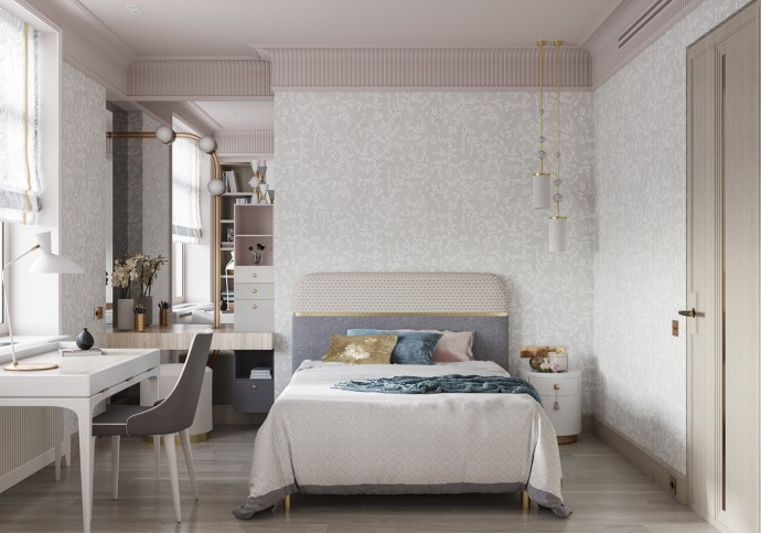 Квартира, оформленная в приглушенных тонах Квартира, оформленная в приглушенных тонах