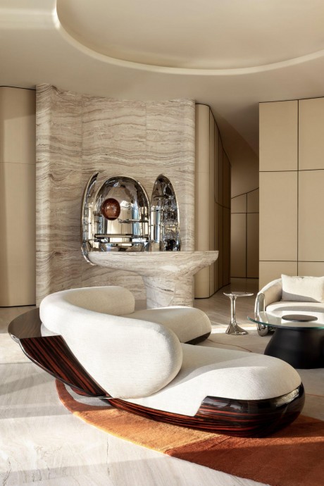 Футуристичный отель Shebara Resort в Саудовской Аравии