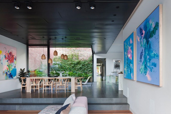 Современный пристрой к дому XIX века в Мельбурне, Австралия Современный пристрой к дому XIX века в Мельбурне, Австралия