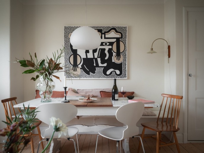 Двухуровневая квартира площадью 72 м2 в Гётеборге