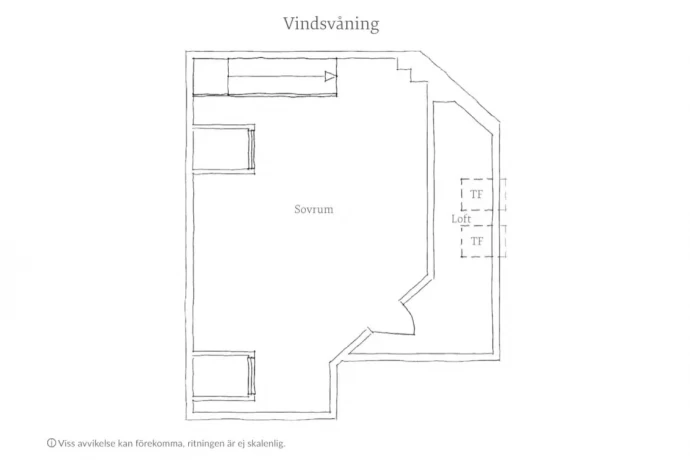 Двухуровневая квартира площадью 80 м2 в Гётеборге