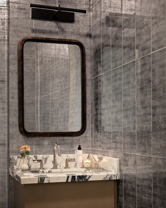 Интерьер общественных пространств и квартир в самой высокой башне в Остине, Техас