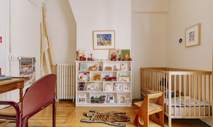 Квартира аукциониста Джоанны Коломбатти и режиссёра Армана Беро в Париже