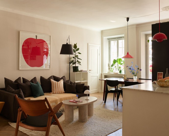 Квартира площадью 76 м2 в Стокгольме