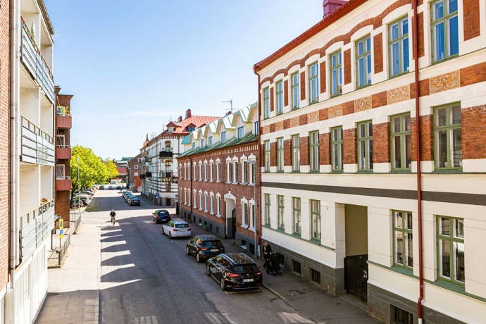 Квартира в здании бывшей фабрики в городке Хальмстад на юге Швеции (71 м2) Квартира в здании бывшей фабрики в городке Хальмстад на юге Швеции (71 м2)