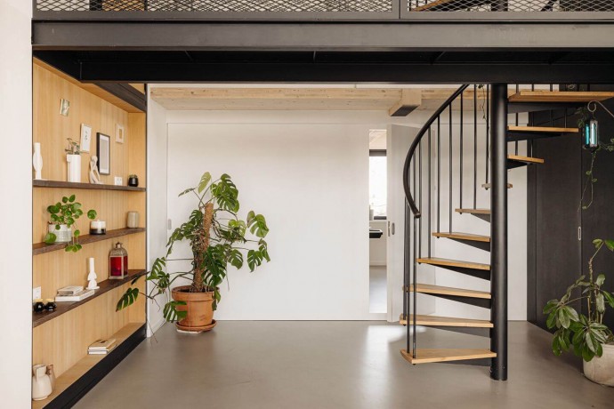 Лофт в здании бывшей школы в Амстердаме