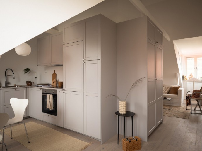 Мансарда площадью 35 м2 в Гётеборге