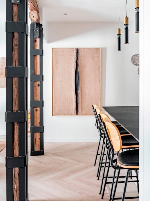 Мансарда в здании конца XIX века в мадридском районе Шамбери (120 м2)