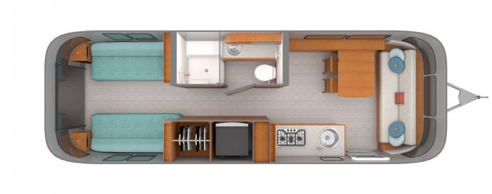 Трейлер Airstream длиной 8,5 м и шириной 2,5 м в Скоттсдейле, штат Аризона Трейлер Airstream длиной 8,5 м и шириной 2,5 м в Скоттсдейле, штат Аризона